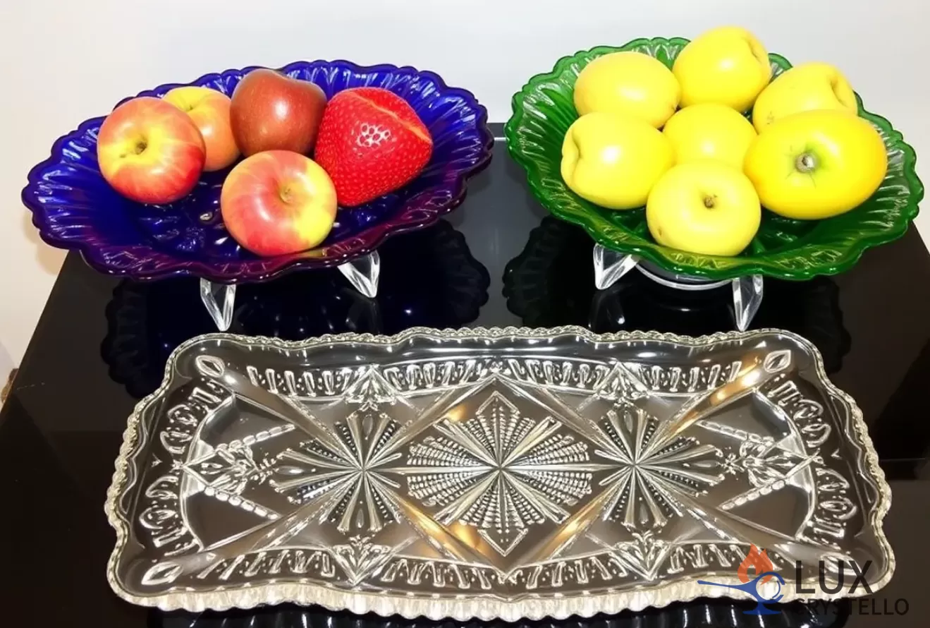 The Timeless Elegance of Pressing Molded Crystal Fruit Trays