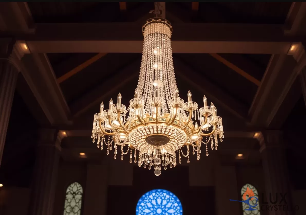 Crystal Chandelier for Church: Elevate Worship Spaces with Radiant Elegance