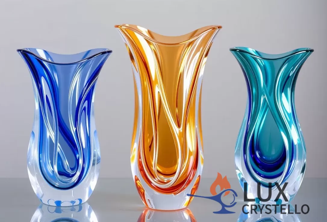 Why Hand-Blown Crystal Vases for Home Decor Are Redefining Modern Interiors