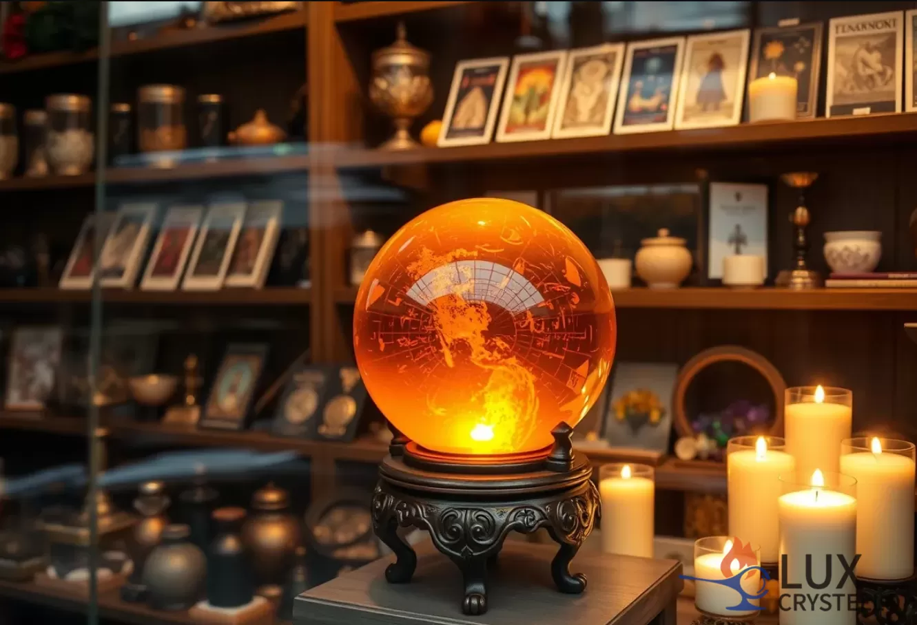 Unlocking the Amber Crystal Ball for Scrying: History, Symbolism, and Meditation