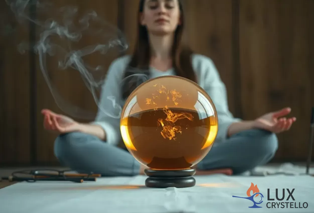 amber crystal ball for meditation amber crystal ball for meditation