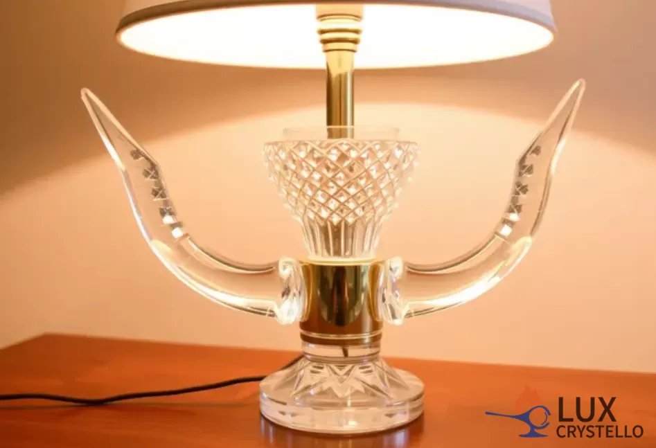 Ox Horn-Shaped Glass Light Rack: A Unique Blend of Craftsmanship and Modern Elegance