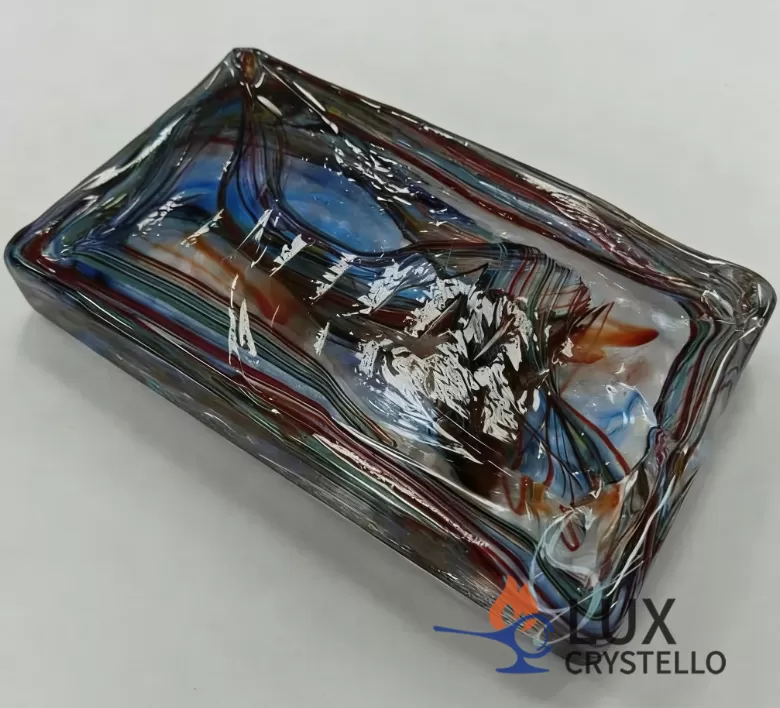 rectangular solid glass bricks