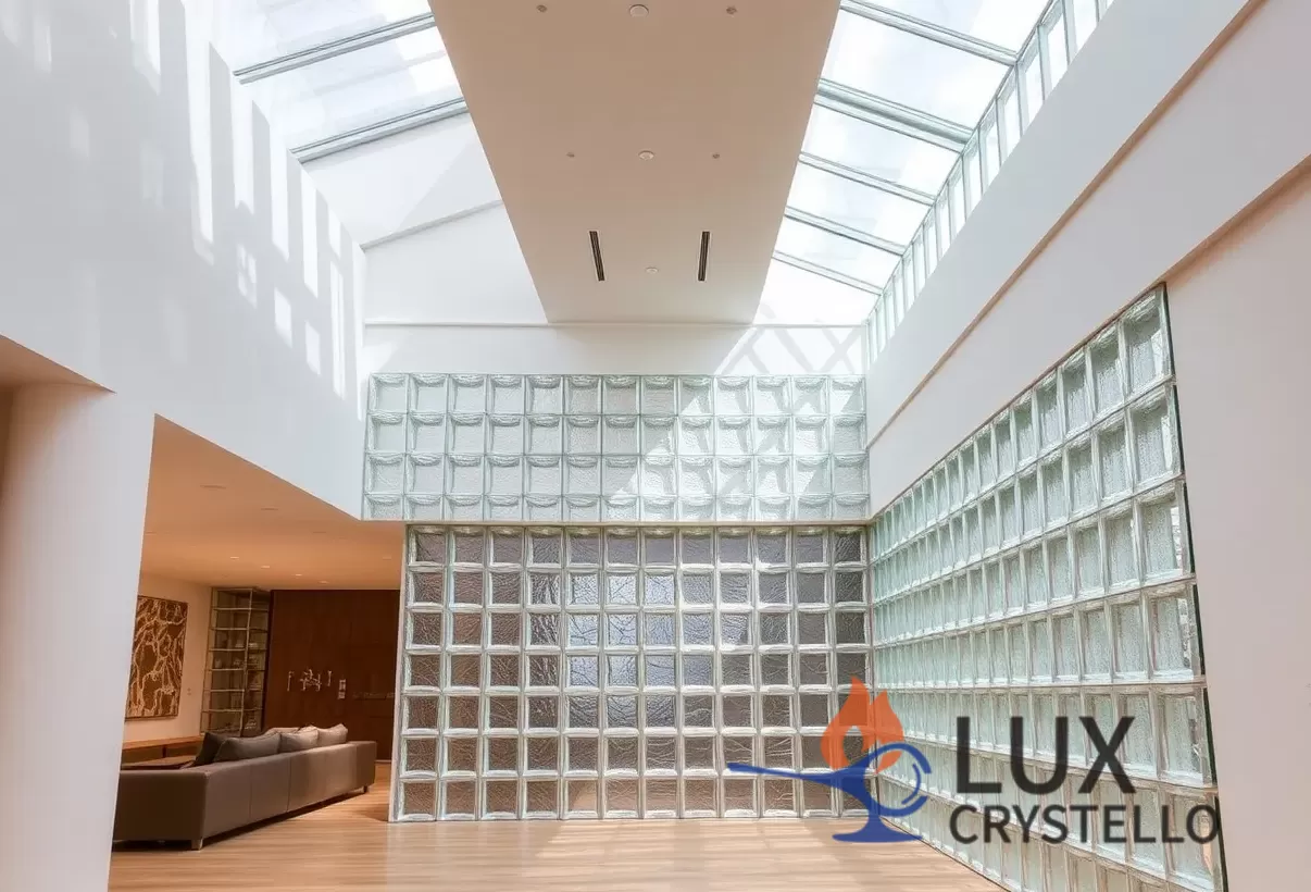 solid glass bricks for luxury projects