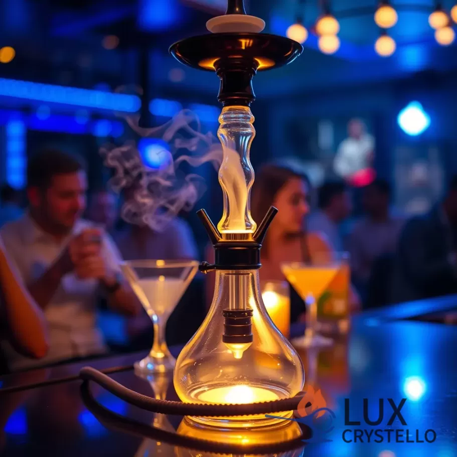 blown glass hookah set for bar blown glass hookah set for bar