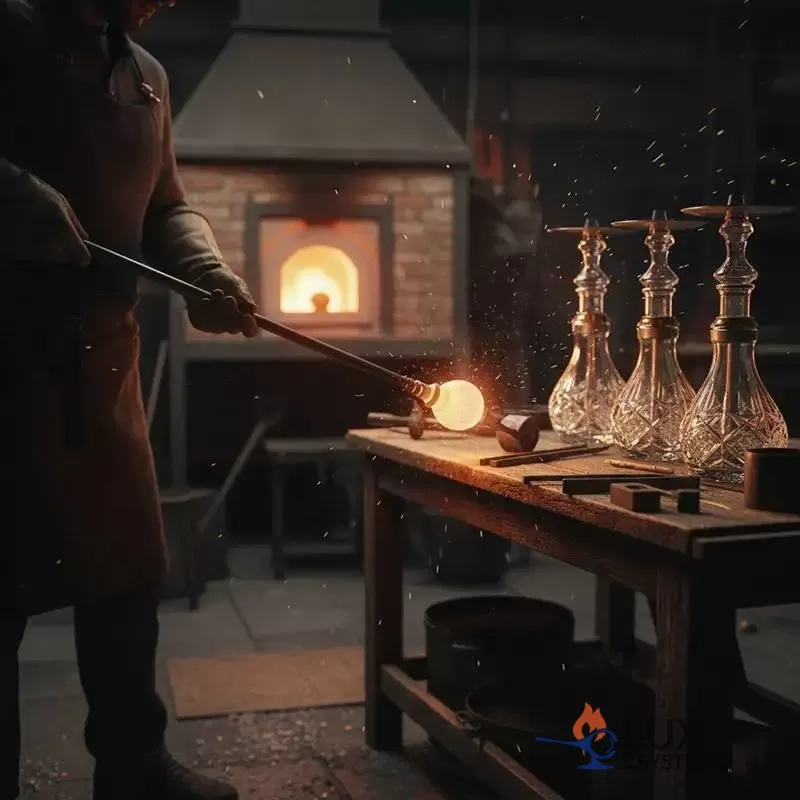 handcraft crystal hookah bottles OEM handcraft crystal hookah bottles OEM